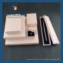 Caja del embalaje de la joyería del diverso tamaño para el collar (CMG-PJB-092)